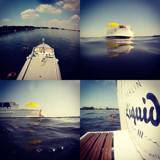 Im Boot und drum herum